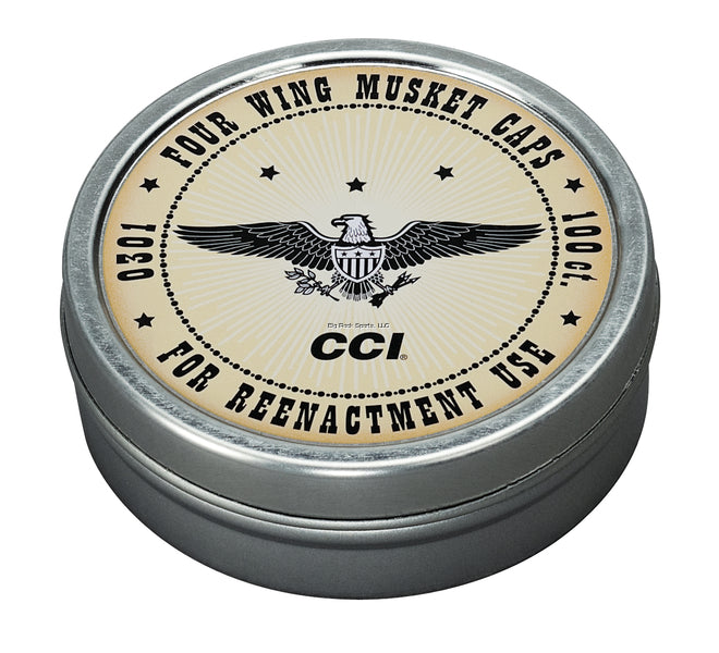 CCI 0301 Reenactment Musket Caps Civil War Reenactment Musket Caps