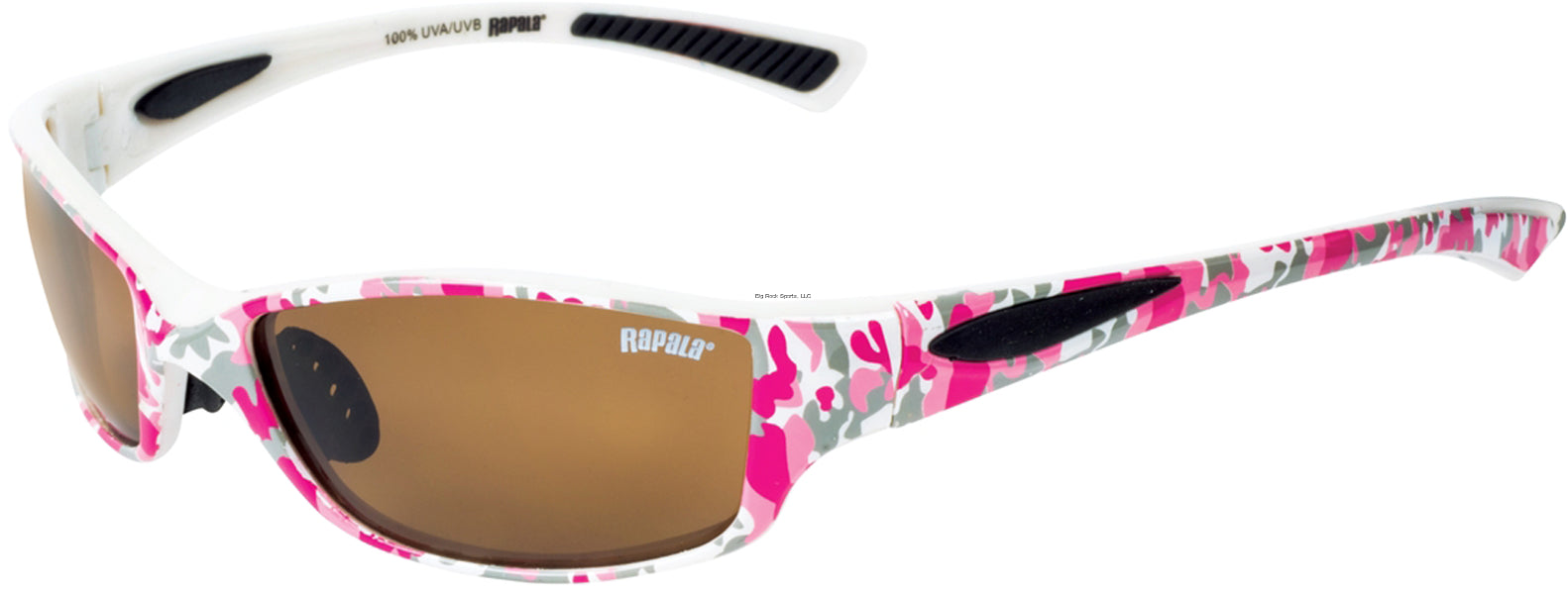 Rapala RKSPB Girls Polarized Fishing Glasses-Pink Camo