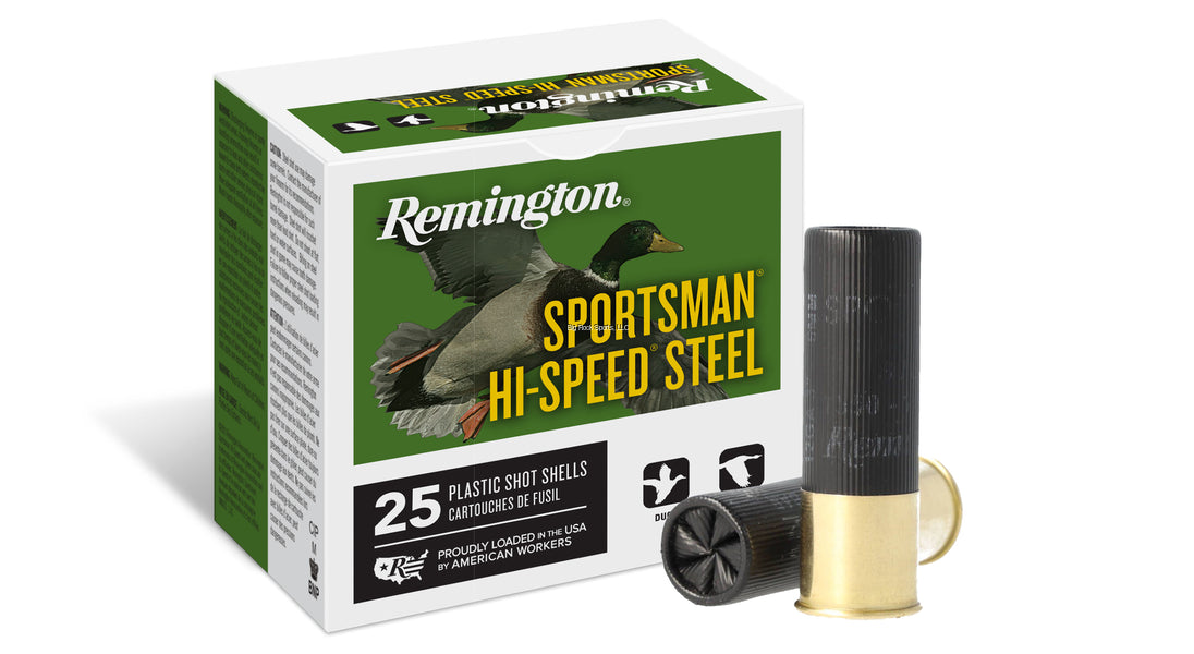 Remington 20977 Sportsman Hi-Speed Steel Shotshell 12 GA, 3 in, No. 2
