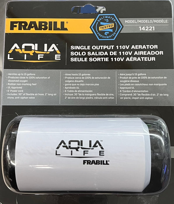 FRABILL AQUA LIFE SINGLE OUTPUT  110V AERATOR