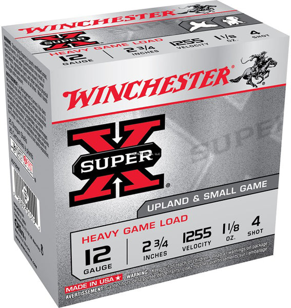 WINCHESTER W12H4 Super-X Shotshell 12GA.