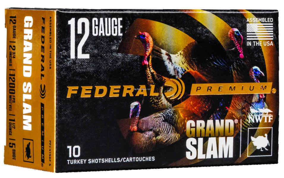 Federal PFCX156F 5 Grandslam Turkey Shotshell 12 GA