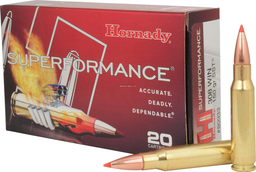 Hornady 80933 Superformance Rifle Ammo 308 WIN