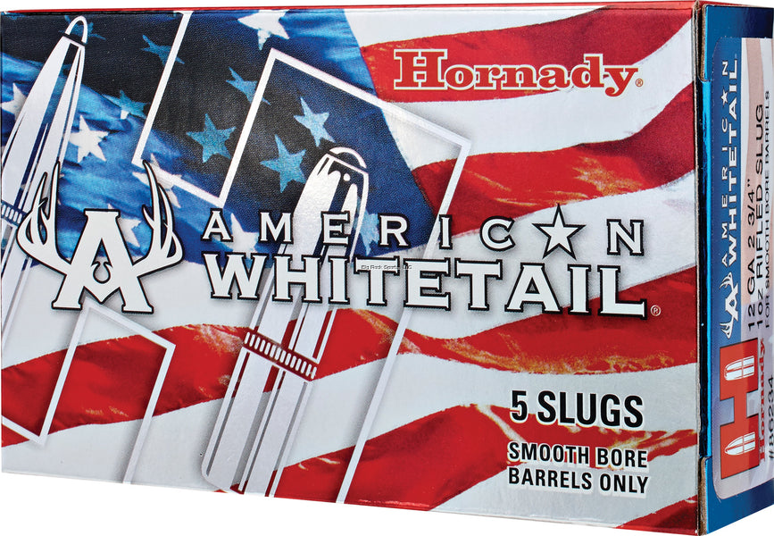 Hornady 86234 American Whitetail Rifled Slugs