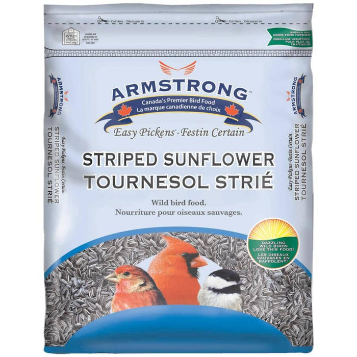 Armstrong Easy Picken's Striped Sunflower Seed Wild Bird Food, 3 kg