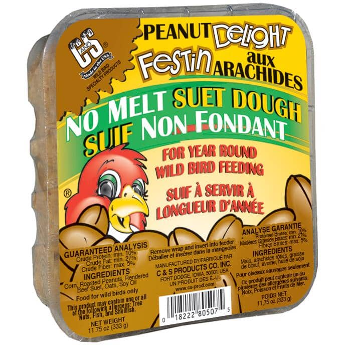 Armstrong No Melt Bird Suet Dough, Peanut Delight