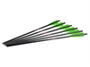 Excalibur 20 Inch Firebolt Carbon Arrows 6 Pack