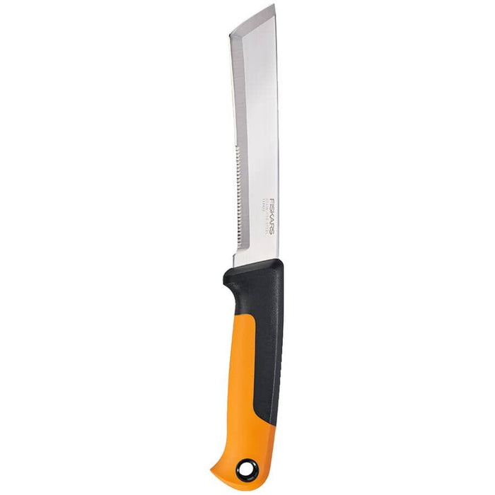 Fiskars Harvesting Knife with Sheath, 6" Stainless Steel Blade