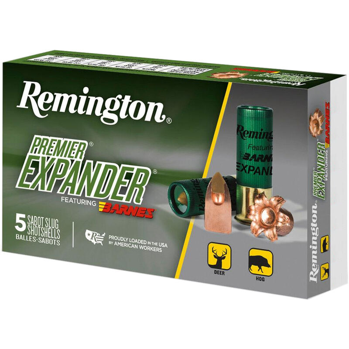 Remington Premier Expander Sabot Slugs 12 Gauge