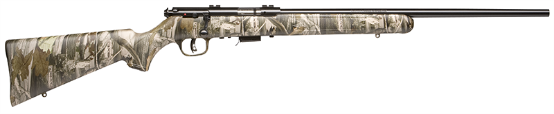 Savage 93R17 Bolt Action Rifle, Synthetic Stock - Camo