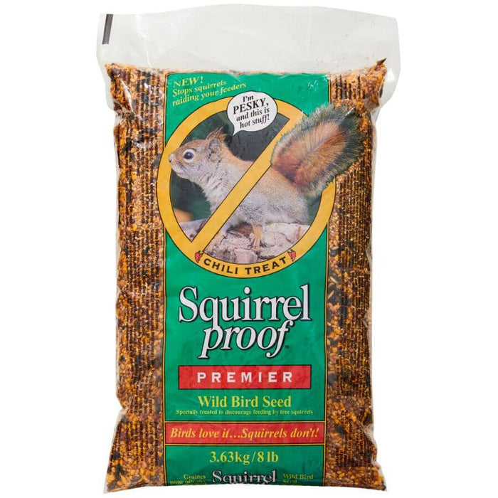 Squirrel Proof Wild Bird Seed, Chili Treat, 3.63 kg