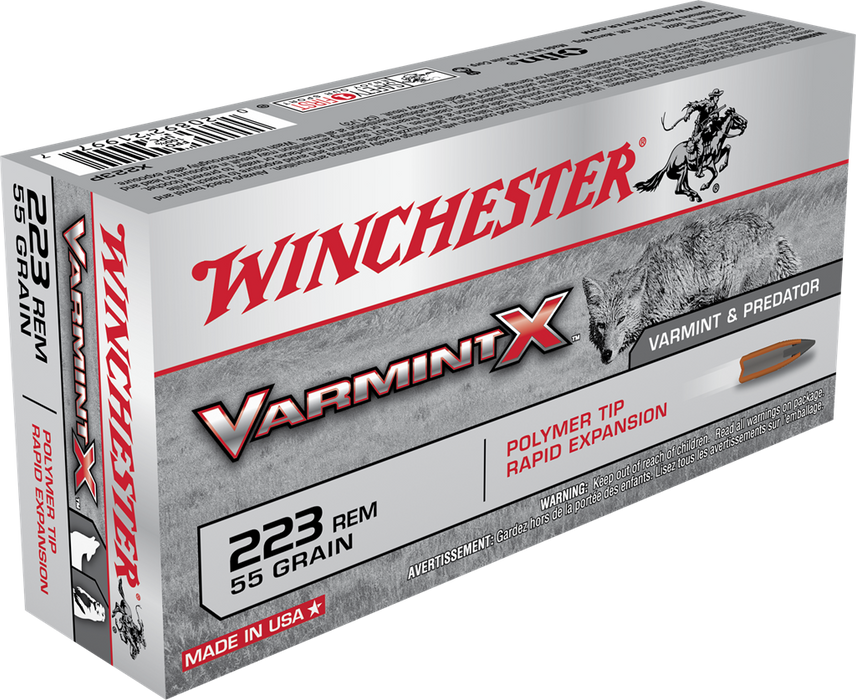 Winchester Varmint X 223 Remington, 55 Grain