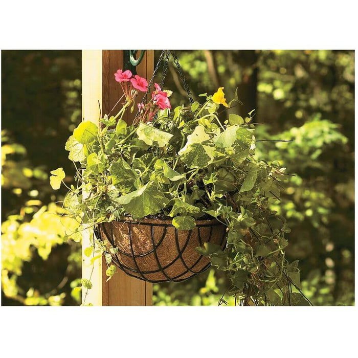 Wirecraft 14" Wire Basket with Coco Liner
