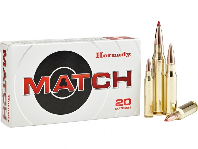 223 Remington 75 gr BTHP Match Hornady BLACK